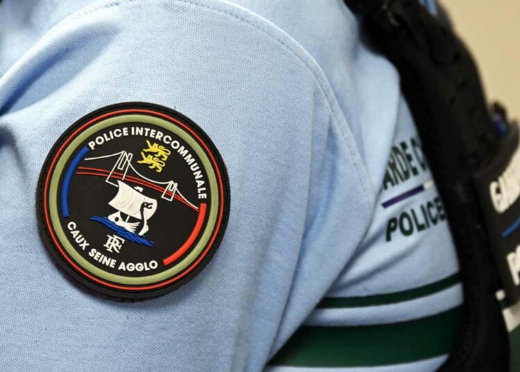 Ecusson d'un garde champêtre de la police municipale intercommunale de Caux Seine agglo. (Photo d'illustration: L.Picard / L'Essor)